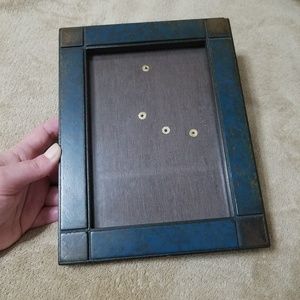 Rustic Blue Frame With Corner Accents; BUNDLE BOGO